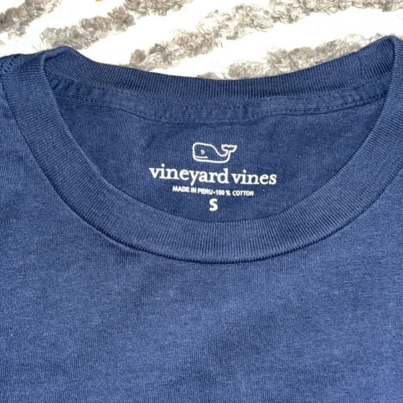 Mens Vineyard Vines Long Sleeve T-shirt - Picture 3 of 6